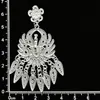 Accesorios de imán para refrigerador de la etnia Miao, piezas estilo chino de fénix y mariposa imitación plata, estilo étnico de plata Miao de nicho, pavo real, área escénica de Guizhou