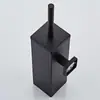 Juego de Portacepillo para Inodoro de Acero Inoxidable Cepillo de Limpieza para Inodoro Baño Hogar Desodorante Cepillo para Inodoro Montado en Pared con Tapa