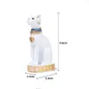 Artesanato Transfronteiriço Ponto Turístico Lembranças Presentes Entrada da Casa Egípcia Sala de Estar Decoração Ornamentos Deus Gato Resina