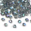 Cor Sólida Vidro de Cristal Contas Pontiagudas Contas Soltas Contas em Forma de Losango Corrente de Suéter Artesanal Pulseira DIY Acessórios de Joias Atacado
