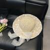 Atacado Bolsa Tote de Mão Estilo Doce Bolsa Feminina 2025 Verão Novo Estilo Recorte Flor Bolsa de Ombro Celebridade da Internet Moderna Bolsa Axilar