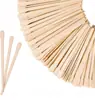 100 PIEZAS Palitos Desechables de Madera para Depilación - Espátulas Depiladoras para Rostro, Cejas y Depilación Corporal, Herramientas de Belleza Profesionales