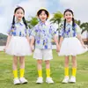 Uniformes de Verano para Estudiantes de Primaria, Uniformes de Jardín de Infancia, Atuendos de Verano, Atuendos para Fotos de Graduación Estilo Hong Kong, Conjuntos de Ropa para Actuaciones Infantiles