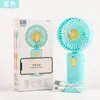 Nuevo Mini Ventilador de Mano Portátil USB Pequeño Recargable Viento Fuerte con Soporte para Teléfono Móvil para el Hogar