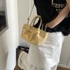 Bolso de Mano de Moda Estilo Coreano para Mujer 2025 Verano Nuevo Estilo Bolso Cubo Cesta de Verduras Moda Elegante Bolso Bandolera de un Solo Hombro