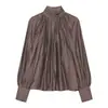 Novedades Primavera 2026 Moda Callejera Casual Europea y Americana para Mujer Blusas Camisas Holgadas W06 61271