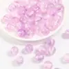 Cuentas Redondas de Resina Transparente de Colores Brillantes Cuentas Sueltas Pulsera Tejida a Mano para Manualidades Cuentas para Bolsos de Cadena Cuentas Brillantes Venta al por Mayor
