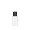 Botella portátil de hidrosol de 60 ml, botella dispensadora de tónico de plástico PET, botella vacía simple de agua para el cuidado de la piel con tapa de rosca sellada
