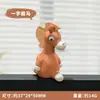 Bonita Pantalla Decorativa de Ganso Blanco Grande Figura Acostada Regalo Sanador para Escritorio de Oficina Cumpleaños de Mejor Amigo