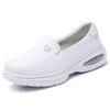 Zapatos de Enfermera Personalizados para Mujer, Suela Blanda, Transpirables, No Cansan, Versátiles, Blancos, Cómodos, Suela Plana, Antideslizantes, Zapatos de Trabajo para Hospital al por Mayor