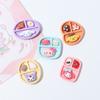 Plato de Cena Sanrio DIY Accesorios para el Cabello Hechos a Mano Diadema Agujero Llavero de Zapato Pegamento en Crema Funda para Teléfono Móvil Accesorios de Resina