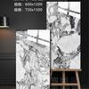 Foshan Guangdong azulejo de piedra de lujo 750x 1500 tablero de roca verde pared de fondo azulejo de piso de mármol cloisonné jade frío