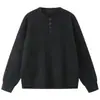 Suéter Henley de punto trenzado para hombre y parejas, estilo old money, business casual, otoño e invierno, venta al por mayor de fábrica transfronteriza