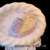 Perla Simulada Cáñamo Flujo Bola Ruidosa Relleno de Pegamento Material Hecho a Mano DIY Pellizcar Bola Hecha a Mano Relleno de Pegamento en Crema