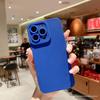Para Samsung S22 caso de telefone eu lein azul A52A72 Angel pupil M52 lente all-inclusive caso de proteção de cor sólida