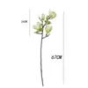 Ramo de flores artificiales de magnolia grande en capullo para decoración de escenas, decoración de alta gama, arreglo floral, flores de magnolia artificiales