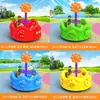 Silla Giratoria Grande para Exteriores de Jardín de Infancia Carrusel con Pedales para Niños Disco Redondo para Exteriores Placa Giratoria Multiusuario Caballo Mecedora de Resorte