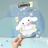 Prancheta Clip A4 para Estudante Pasta de Plástico Rígido de Alto Valor Prancheta para Escrever Lição de Casa Material de Arquivo de Provas Prancheta de Clip para Escrita