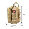 Kit de Accesorios Médicos Tácticos de Alta Calidad Kit de Accesorios Bolsillo Táctico Camuflaje Bolsa Multifunción Montañismo al Aire Libre Salvavidas