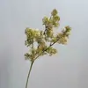 Producto Nuevo Artificial Pino de 3 Ramas Color Otoño Verde Escarchado Planta Decoración de Techo de Boda Decoración del Hogar Venta al por Mayor desde Fabricante