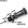 Pasador de Indexación de émbolo con pomo, autoblocante, retráctil, con resorte, pasador de posicionamiento SXYKN/PXYKN/PXKM/PMXYK