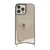 Funda de Cuero con Patrón de Lichi Japonés y Coreano para Teléfono Apple 13 para iphone11/14Promax Cartera tipo billetera con ranura para tarjetas