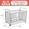 Cesta de Almacenamiento para Baloncesto Carrito de Acero Inoxidable para Guardería Estante Móvil de Almacenamiento para Balones de Fútbol Carrito de Almacenamiento para Pelotas
