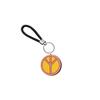 Amazon Nuevo Naranja Serie Paz Llavero Creativo de Cuerda Trenzada AliExpress Dibujos Animados Cuero Cuerda Llavero Creativo
