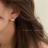 Aretes de Lazo de Diseño Nicho de Alta Gama 2025 Nuevos Aretes de Hebilla para Oreja de Moda Aretes Populares Elegantes Aretes