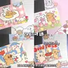 Carta Convite Presente para Estudante Papel Timbrado Carta de Amor Manuscrita Conjunto de Escrita em estoque Envelope de Desenho Animado Fofo DIY Papel Timbrado para Carta