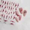 Fábrica de Uñas Black Cat Ghost Halloween Pegatinas para Uñas Flor Bronceadora Linda Ventana Gato Calabaza Pegatinas para Uñas