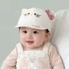 Chapéus para Bebês e Crianças Pequenas, Chapéus de Beisebol Finos para Protetor Solar e Proteção Solar de Primavera e Outono para Meninas Bebês, Estilo Doce, Adequado para Crianças Pequenas, Verão