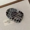 Elegante Presilha Bico de Pato Grande Vintage Tartaruga Grampo de Cabelo para Mulheres com Cabelo Grosso na Parte de Trás da Cabeça, Elegante Piranha para Coque