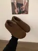 Versión de Piel de Vaca~Zapatos Slip-On Retro de Suela Gruesa para Mujer Estilo Perezoso Birkenstock Otoño e Invierno 2025 Zapatos Individuales Forrados de Lana Zapatos Peludos