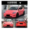 Película para Cambio de Color de Coche en Colores como Rojo Rosa, Rosa Rosa, Amarillo Maíz, Gris Acero, Naranja Coral, Rosa Té con Leche Oolong, Autorreparable para Carrocería de Coche