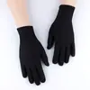 Guantes de joyería de spandex para hombre y mujer guantes elásticos negros y blancos fotografía boda restaurante occidental hotel guantes seguridad etiqueta delgados