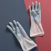 Guantes de Limpieza para Lavar Platos y Tareas Domésticas de Cocina, Resistentes a Manchas, Desgaste, Impermeables, Antideslizantes, Color Degradado, Guantes para Lavar Platos