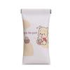 Bolsa de cosméticos de metralla impresión portátil boca sobre rojo pooh bolsa de almacenamiento bolsa pequeña portátil mini bolsa bolsa pequeña cierre automático