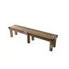 Soporte de Flores para Balcón de Madera Maciza Anticorrosión, Estante de Almacenamiento para Patio Estilo Escalera, Soporte para Bonsái, Plataforma de Escalón Elevadora Multicapa
