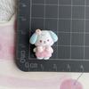 Cachorro de Dibujos Animados Panda Conejo Accesorios Lindos DIY Pegamento de Crema Cuerda para el Cabello Pasador Imán para Refrigerador Resina Accesorios Pequeños