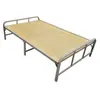 Cama Dobrável de Bambu Cama de Solteiro Cama de Sesta Uso Doméstico Adulto 1,3m Econômica Multifuncional Pequena Simples Cama Refrescante
