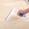 Mini Rodo Manual Multifuncional, Cabo de Plástico Lâmina Macia de TPR Limpador de Água para Bancada de Cozinha Pia Espelho de Banheiro Ferramenta de Limpeza de Vidro