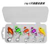 Isca de Pesca Chapa de Ferro Spinner 14g Vibratória Vib Isca Artificial Metal Pesca em Água Salgada Água Doce Isca Artificial Equipamento de Pesca Isca