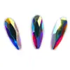 Venta caliente transfronteriza suela de goma k9 fondo plano forma de rhinestone color mágico AB broca para uñas pegatina para uñas DIY accesorios para funda de teléfono móvil