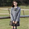 Fábrica en nombre de posventa uniforme jk otoño e invierno traje jk traje abrigo femenino traje jk escuela para traje jk