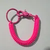 Fabricante Vende Alicate de Argola com Cordão de Mola Fivela Anel de Livro Corda de Mola Cordão de Telefone Corda de Mão Pingente Chaveiro Pingente de Mão