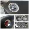 08 Qashqai portalámparas de luz antiniebla delantera marco de lámpara accesorios de modificación adecuados para Nissan 15 Qashqai decoración exterior de luz antiniebla trasera lentejuelas galvanizado