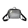Mochila Bolsa de Dolor Chica Japonesa Versátil Básica 20cm Bolsa para Bebé Cruzada Casual Gran Capacidad Mochila Transparente Linda