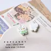 Gatinho Fofo de Saia Desenho Animado Contas Soltas Acessórios de Liga Material Criativo Pingente Corrente para Celular Joias DIY Menina