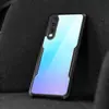 Funda para Teléfono Móvil Huawei P30 Mate20 Nova 7I Pro Cubierta Protectora Anti-Caída de Cuatro Esquinas de Acrílico de Alta Transparencia